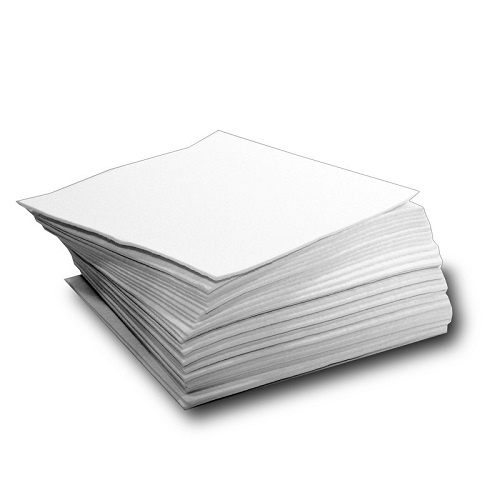 12"X12" SORBENT PAD WHITE 100/CS